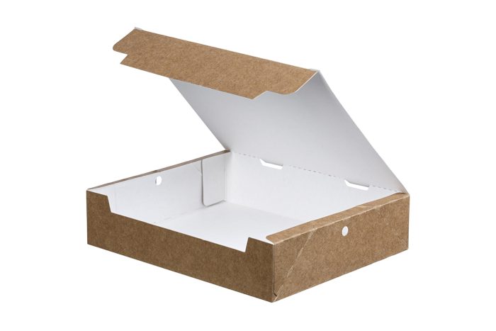 Aυτόματο Κουτί Kraft Λευκό Εσωτερικό για Ποικιλία