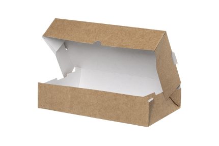 Aυτόματο Κουτί Kraft Λευκό Εσωτερικό T28
