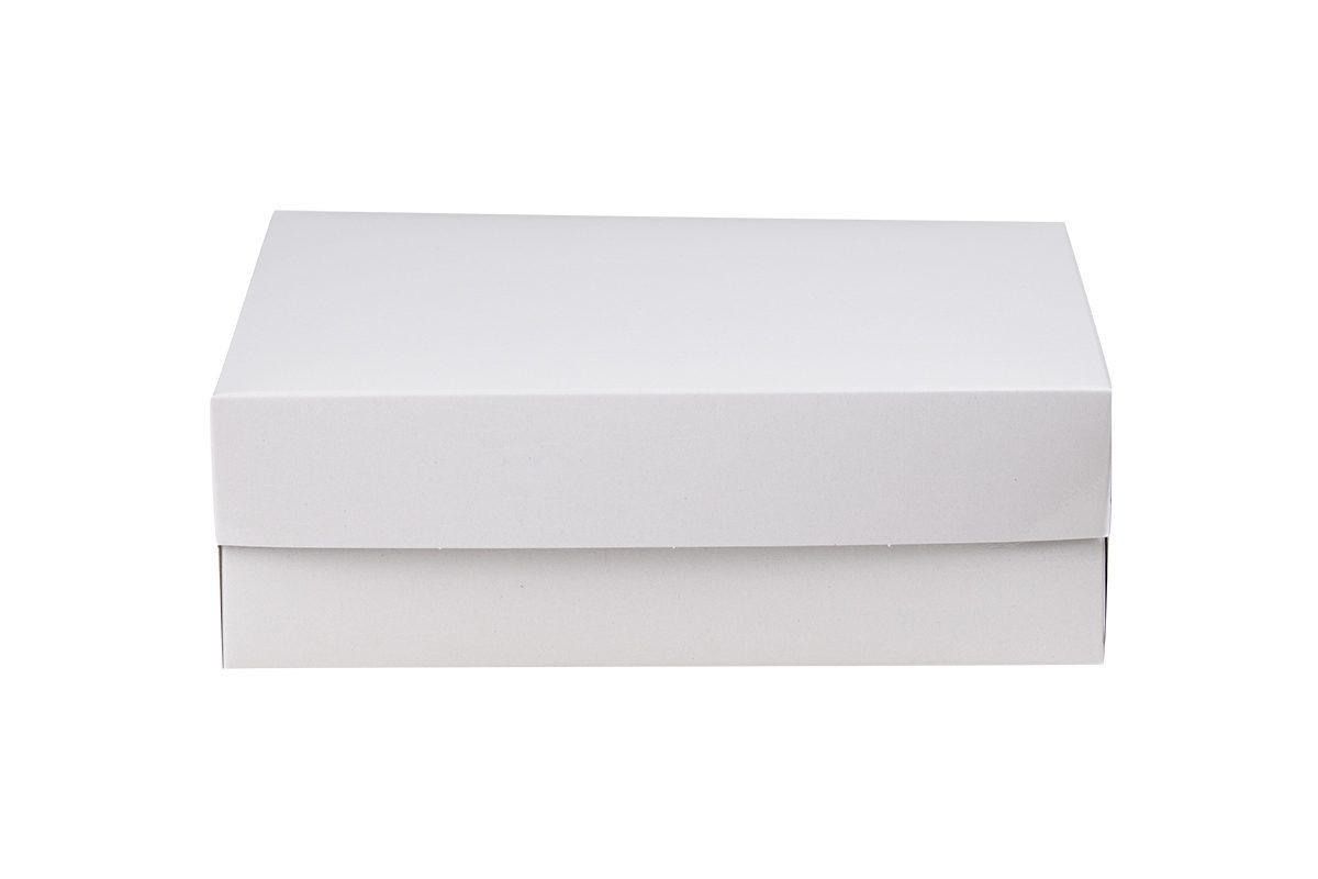 Λευκό Κουτί Ζαχ/πλαστικής με Εσωτερική Επίστρωση Metalised PET Κ15