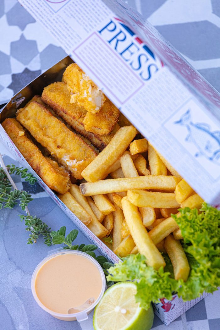 Κουτί Fish and Chips Medium