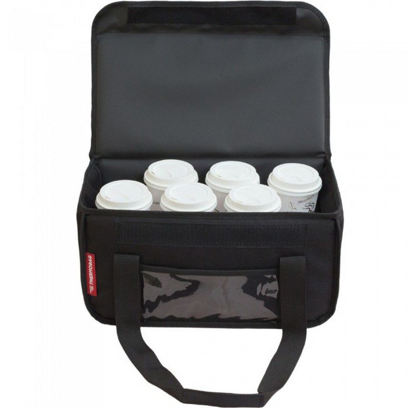 Ισοθερμική τσάντα delivery καφέ για μεταφορά έως 8+3 ή 6+2 καφέ