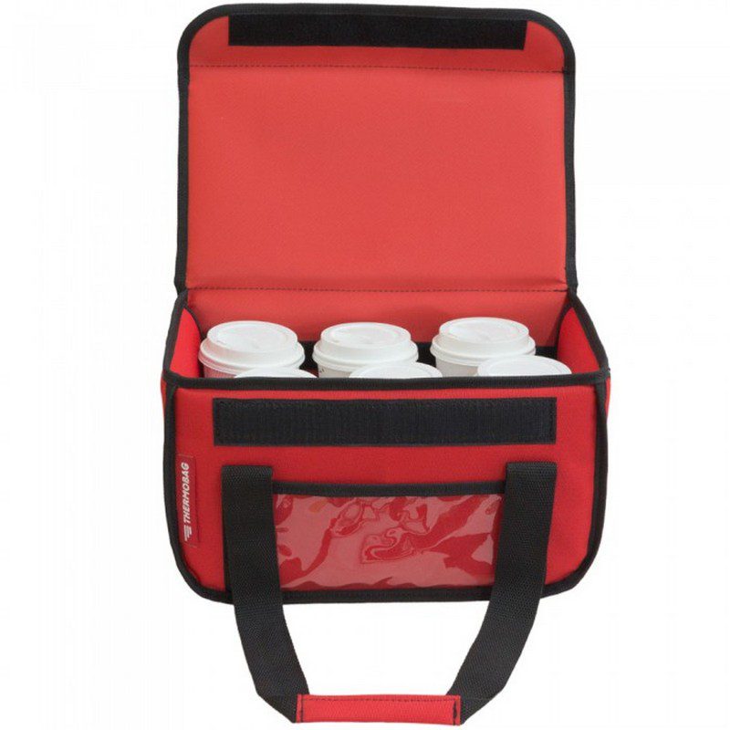 Ισοθερμική τσάντα delivery καφέ για μεταφορά έως 6 καφέ ή 15 λίτρα